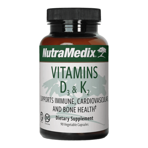 Vitamins D3 K2 - 90 Vegetable Capsules SP