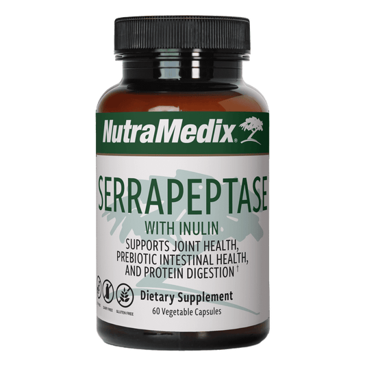 Serrapeptase - 60 Vegetable Capsules