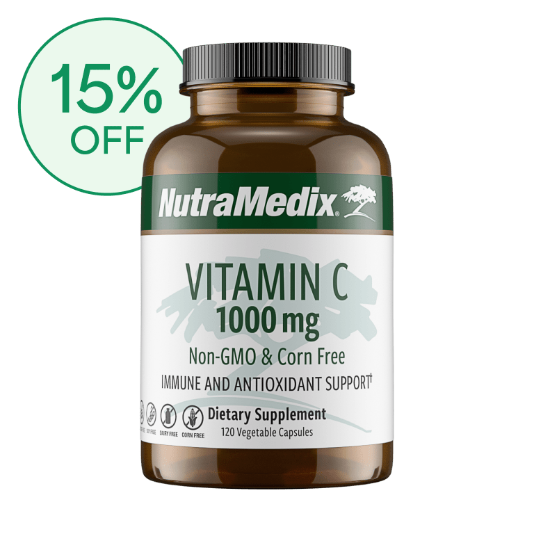 Corn-Free Vitamin C - 120 Vegetable Capsules