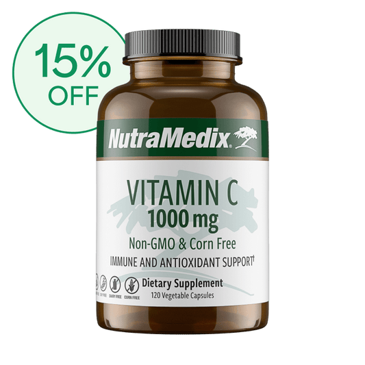 Corn-Free Vitamin C - 120 Vegetable Capsules
