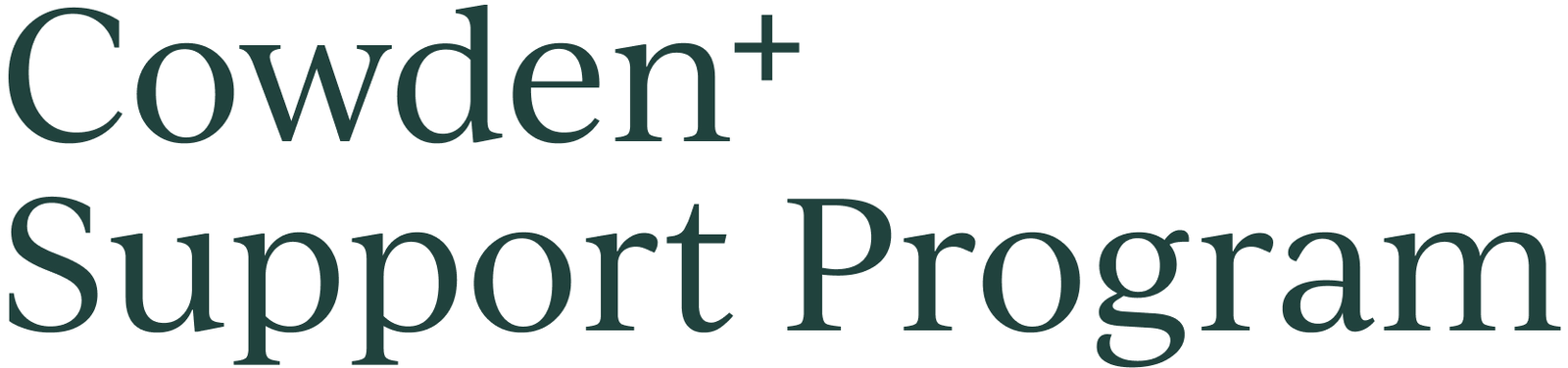 Cowden+ Support Program