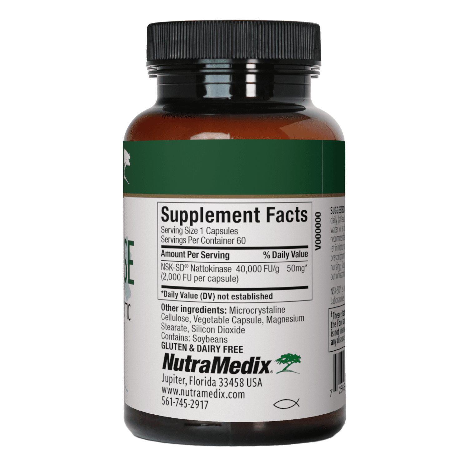 Nattokinase - 60 Vegetable Capsules