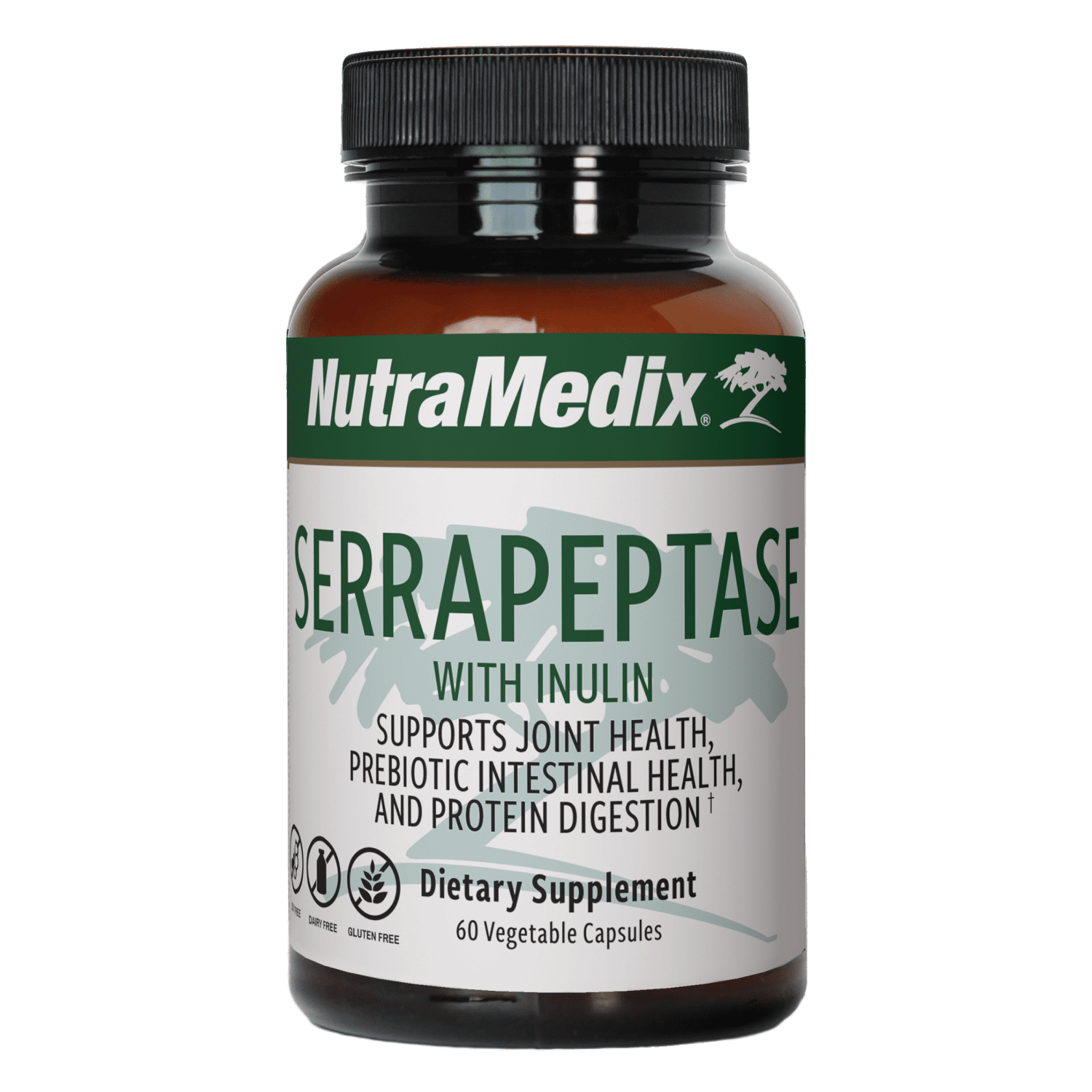 Serrapeptase - 60 Vegetable Capsules