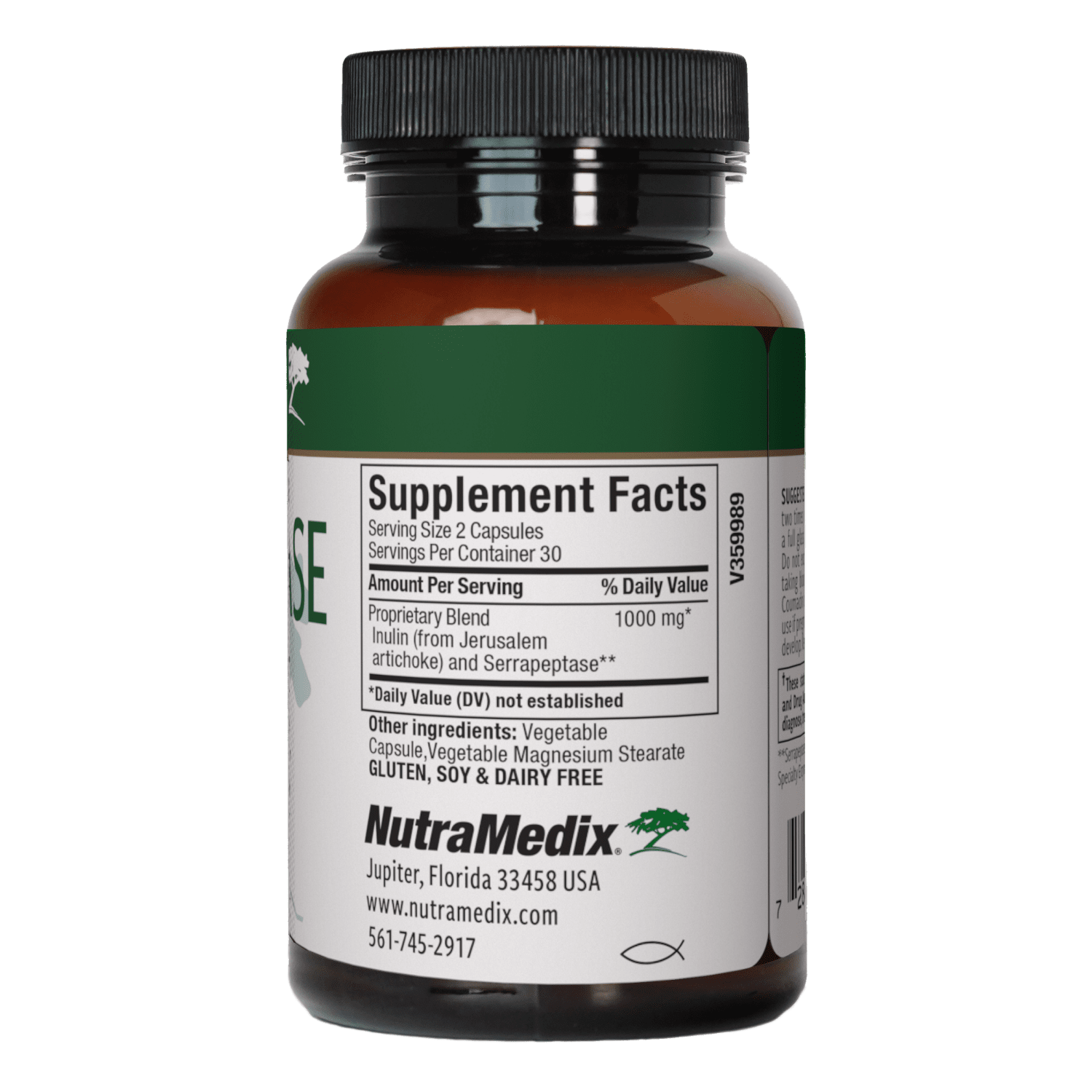 Serrapeptase Intestinal Health & Digestion Supplement