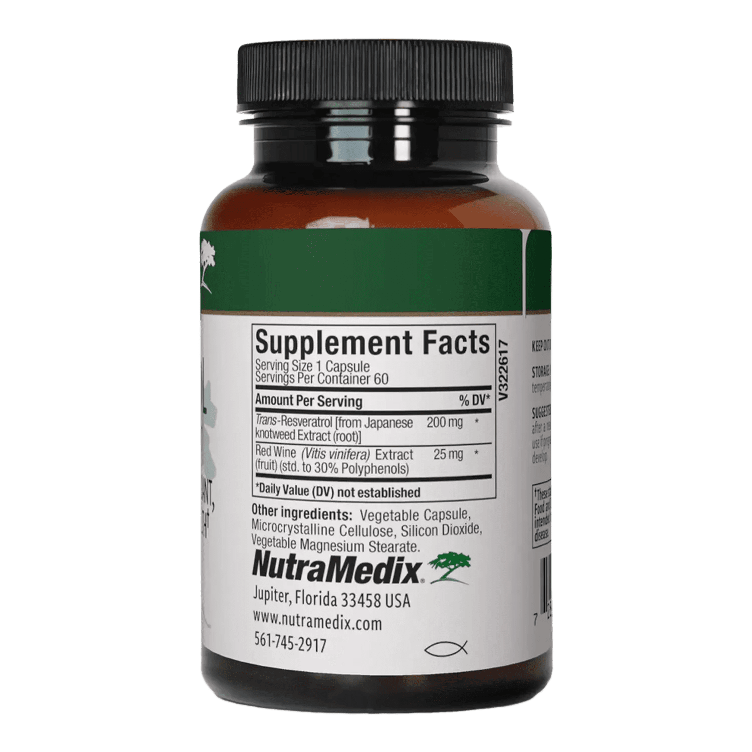 Resveratrol - 60 Vegetable Capsules