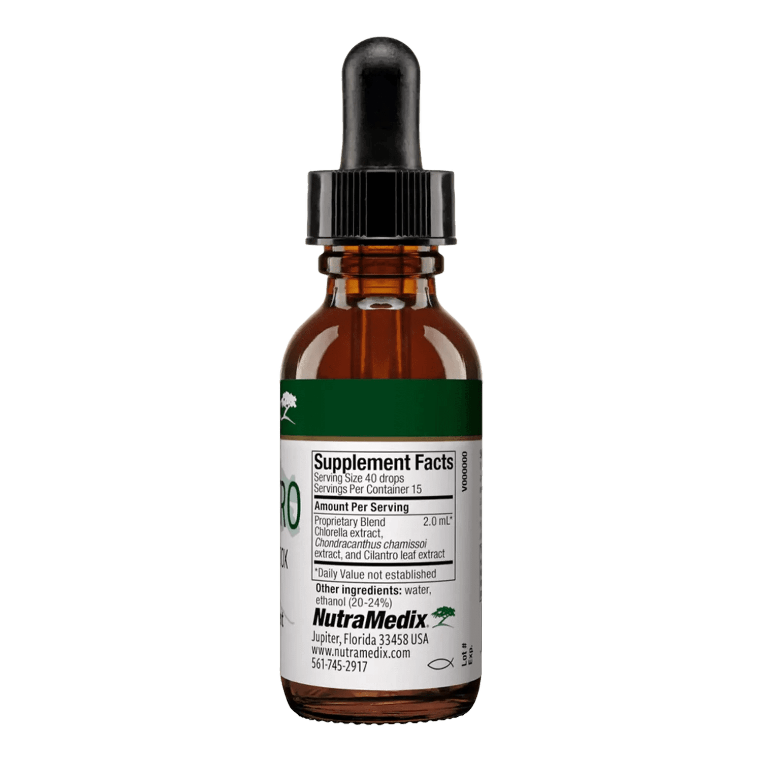 Sealantro liquid supplement for detox support
